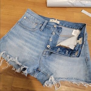 Madewell High Rise Shorts